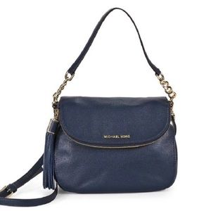 Michael Kors Bedford Tassle Bag Navy